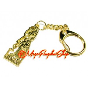 5 Element Pagoda with Tree of Life Keychain