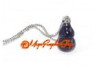 Wu Lou Crystal Pendant for Health Luck (Amethyst)