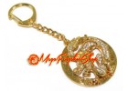 Bejewelled Dragon of Success Fengshui Keychain