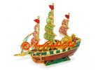 Bejeweled Wish-Granting Wealth Ship