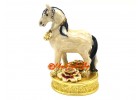 Bejewelled Wishfulfilling Peach Blossom Horse for Love Luck