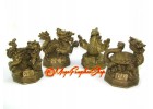 Brass Feng Shui Four Celestial Animals
