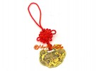 Brass Feng Shui Lock Coin for Wealth