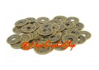 Brass I-Ching Coins (50 pieces)
