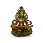 Brass Tibetan Wealth God Jhambala