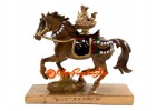 Brown Feng Shui Tribute Horse for Prosperity