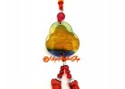 Colorful Liuli Laughing Buddha Tassel