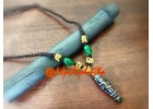 Dzi Bead Oriental Necklace (Adjustable)