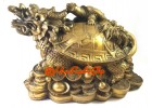Brass Feng Shui Dragon Tortoise (XL)