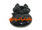Fox Infidelity Protection Amulet (Obsidian)