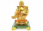 Golden God of Wealth with Wealth Pot for Prosperity