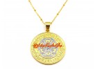 Happiness & Wealth Medallion Pendant