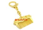 Happy Marriage Comb Feng Shui Keychain