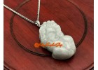 Jade Piyao Pendant with Stainless Steel Chain (High Grade)