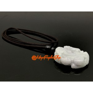 Jade Piyao with Child and Ling Zhi Pendant (High Grade)