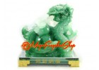Jadeite Prosperity Dragon with Wu Lou for Health