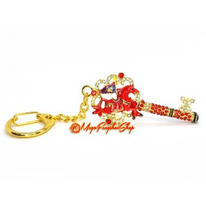 Key for Success and Victory Keychain