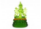 Liuli Glass Feng Shui Mini Green Tara