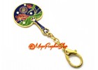 Lotus Mirror Fan Brings Prosperity and Success Energies You Way Keychain