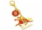 Period 9 Windhorse Amulet Feng Shui Keychain