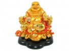 Prosperity Laughing Buddha Sitting on Chair