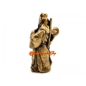 Standing Feng Shui Kwan Kung Statue with Sword