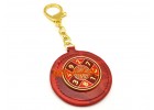 Sum-of-Ten Amulet Feng Shui Keychain (Red)