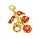 The Lucky 9 Charm Amulet Feng Shui Keychain