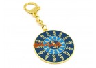 Travel Protection Amulet With 28 Hums Feng Shui Keychain