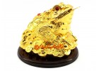 Ultra Wealthy Golden Feng Shui Money Frog
