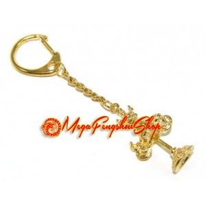 Victory Banner Feng Shui Keychain