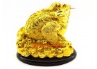 Wealthy Rich Feng Shui Golden Money Frog