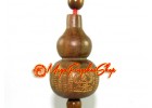 Wooden Wulou with the Great Compassionate Mantra Hanging